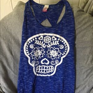 Skull tank top